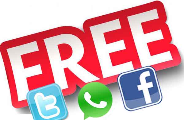 Free Facebook, Twitter & WhatsApp by Telcos in Pakistan